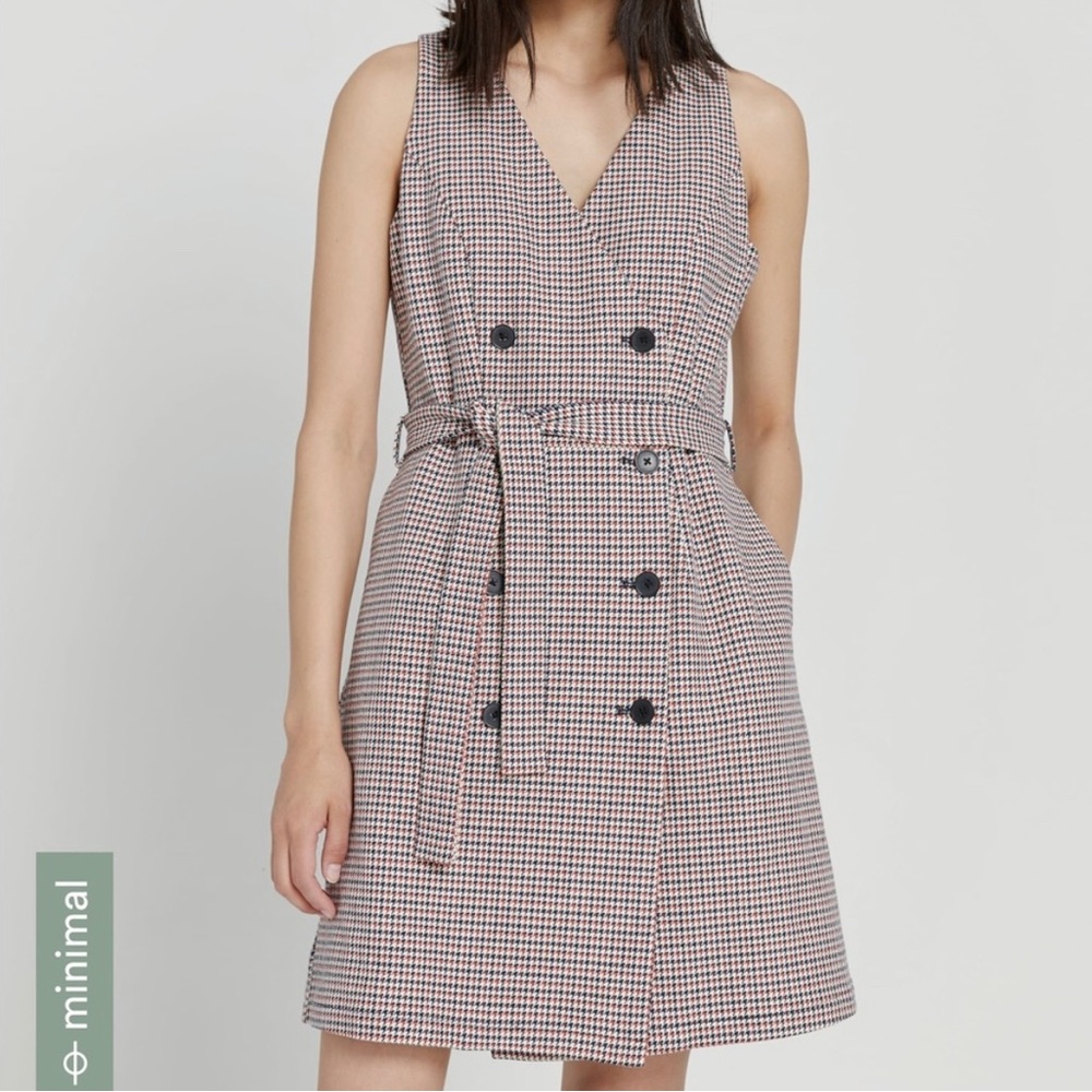 NWT Frank And Oak Houndstooth Dress